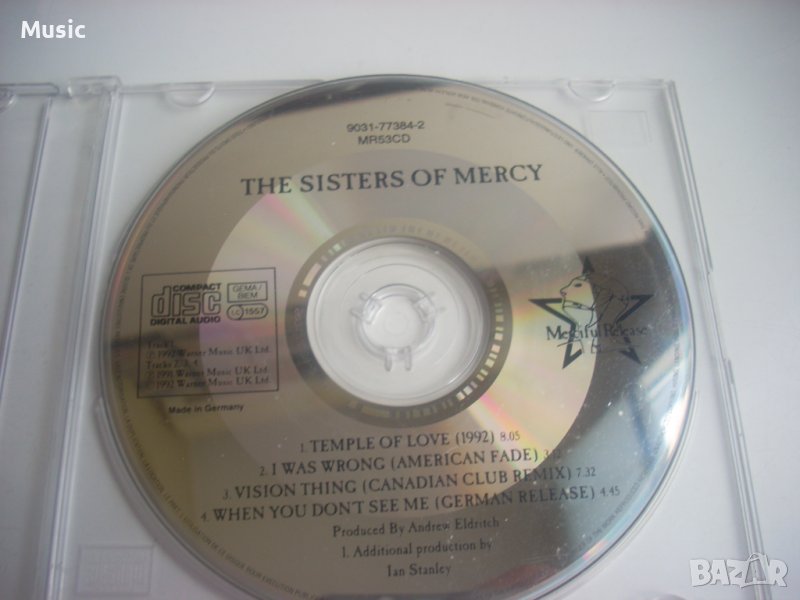 ✅The sisters of mercy - оригинален диск , снимка 1