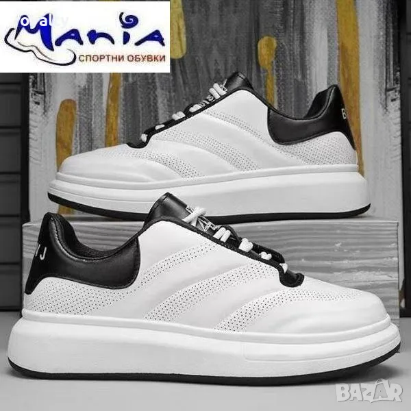 Мъжки спортни обувки в бяло , снимка 1