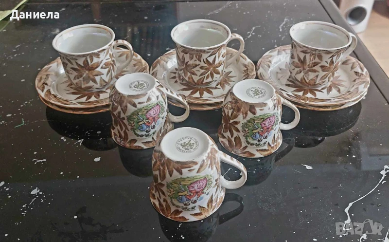 Стар сервиз за кафе, снимка 1