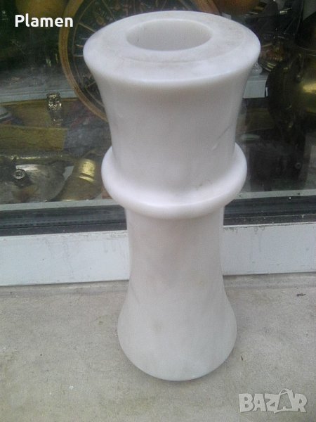 Стара мраморна българска ваза, снимка 1
