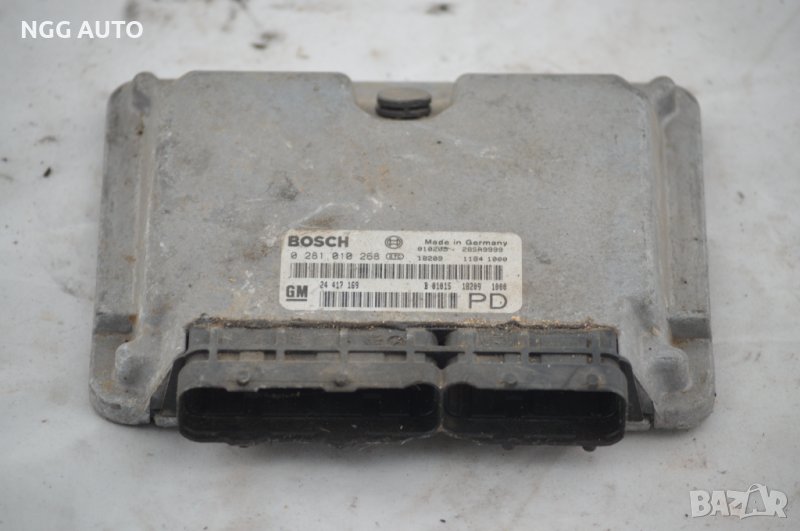 Компютър двигател 0 281 010 268 за OPEL ZAFIRA A (F75_) 2.0 DTI 16V (1999 - 2005), снимка 1