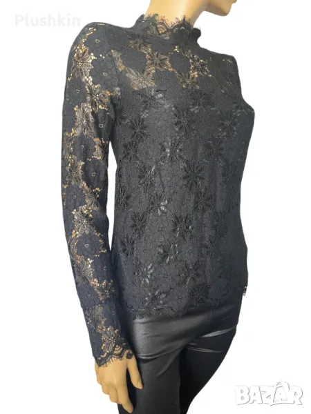 Дантелена блуза H&M - XS, снимка 1