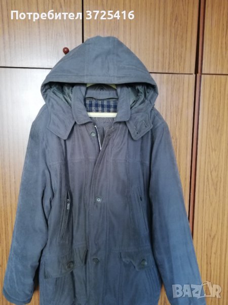 Зимно яке, ново,  със сваляща се подплата и качулка, снимка 1