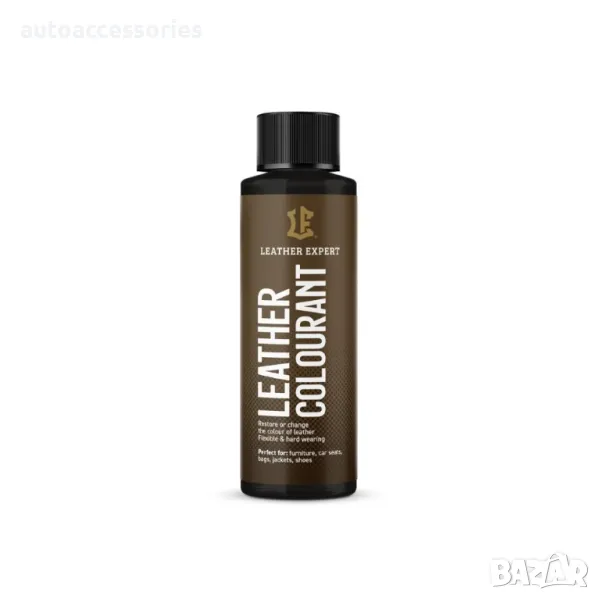 	Боя за естествена кожа и еко кожа 50 мл Leather Expert Colorant – Сива 404 Grey, снимка 1