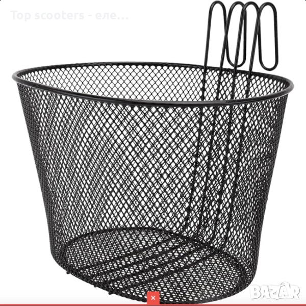 Кошница за електрическа триколка  Кошница за триколка Top scooters / Триколки / Скутери / Тротинетки, снимка 1