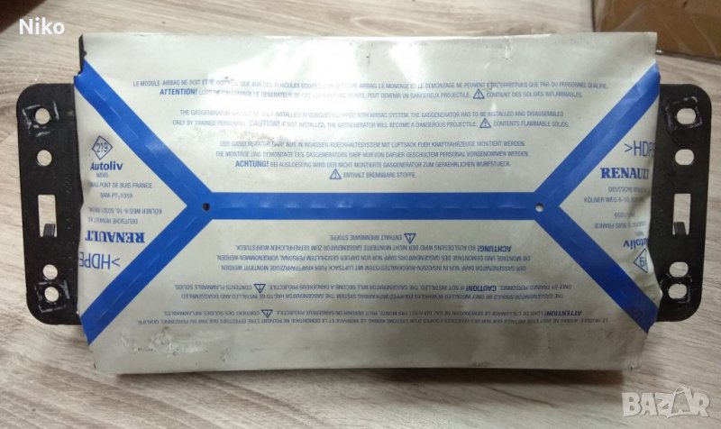 Продавам въздушна възглавница / airbag табло за Renault Scenic, Grand Scenic II , снимка 1