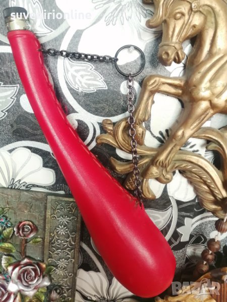 Кожена бутилка, снимка 1