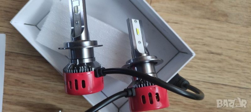  Крушки Led H7 автомобилни , снимка 1
