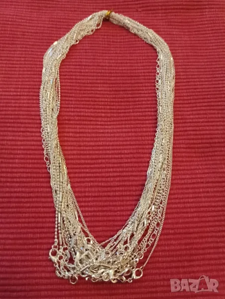 Посребрени синджири,ланчета. , снимка 1