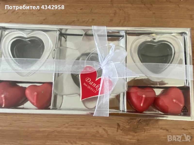 Романтичен комплект със свещи.Германия., снимка 1