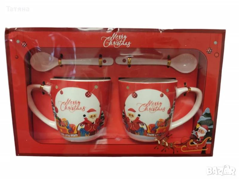 Коледни чаши, снимка 1