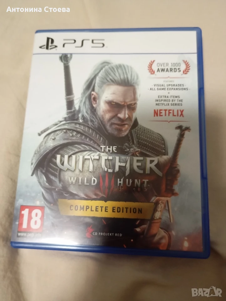 игра за PlayStation 5 : The Witcher wild hunt, снимка 1