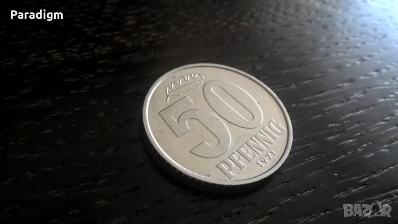 Монета - Германия - 50 пфенига | 1971г.; серия А, снимка 1