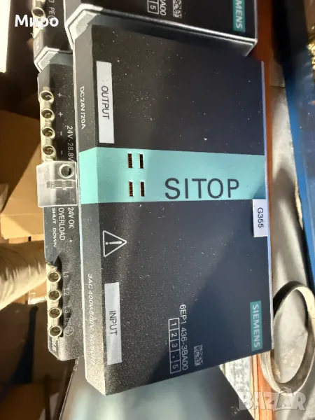 Захранване Siemens SITOP - 24V-20A, снимка 1