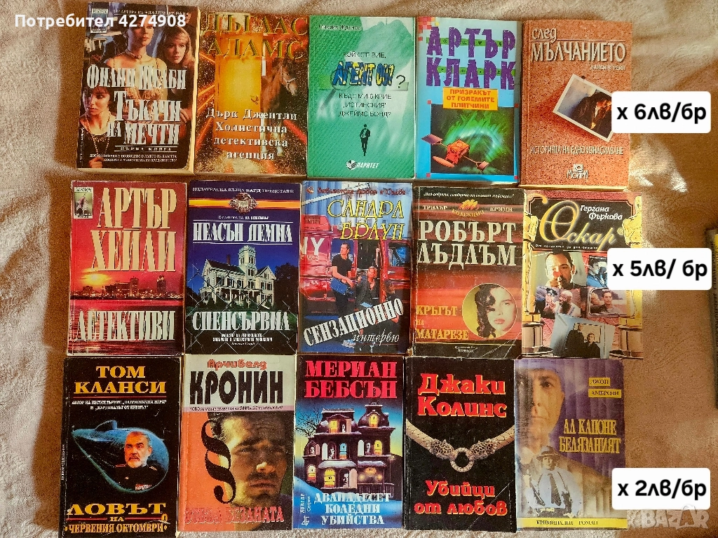 Евтини любовни и криминални романи!, снимка 1