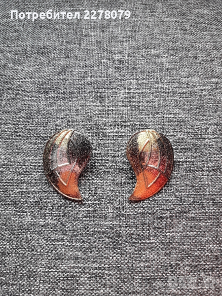 Обеци листа, снимка 1