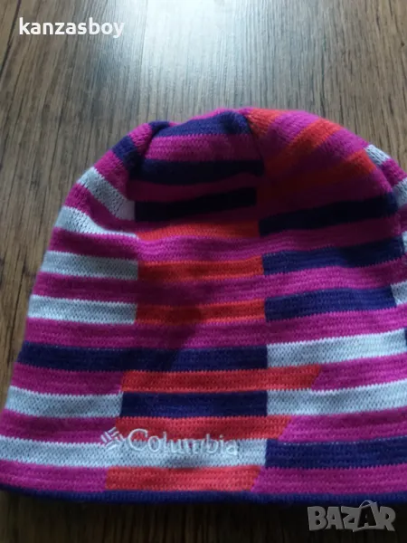 columbia - зимна детска шапка КАТО НОВА 2-лицева, снимка 1