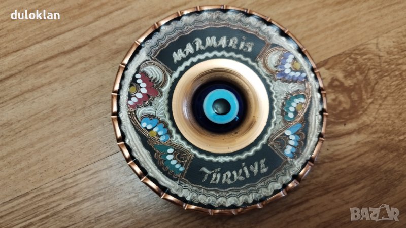 Красива месингова чиния от Мармарис,Турция, снимка 1