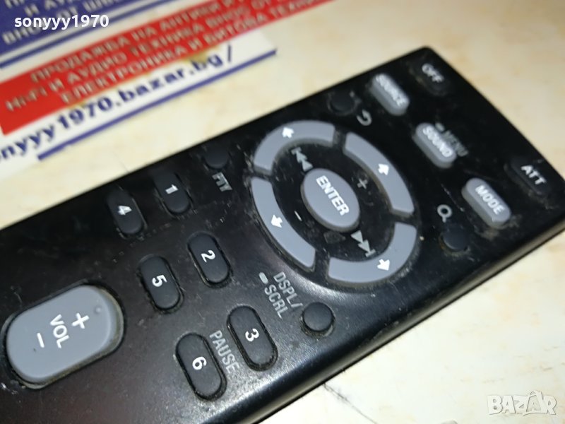 SONY CAR AUDIO REMOTE 2704231630, снимка 1