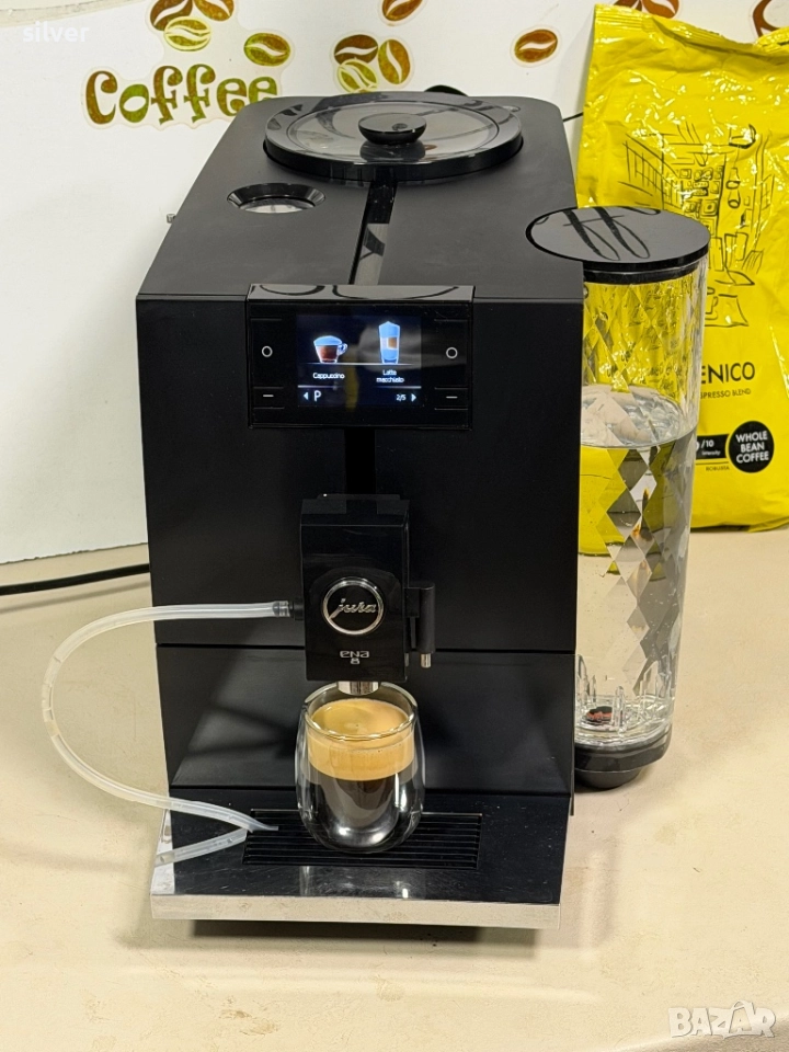 Кафемашина кафе автомат JURA ENA 8 с гаранция, снимка 1