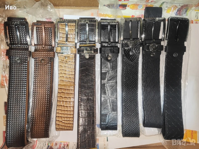 Колани - кафяви и черни, снимка 1