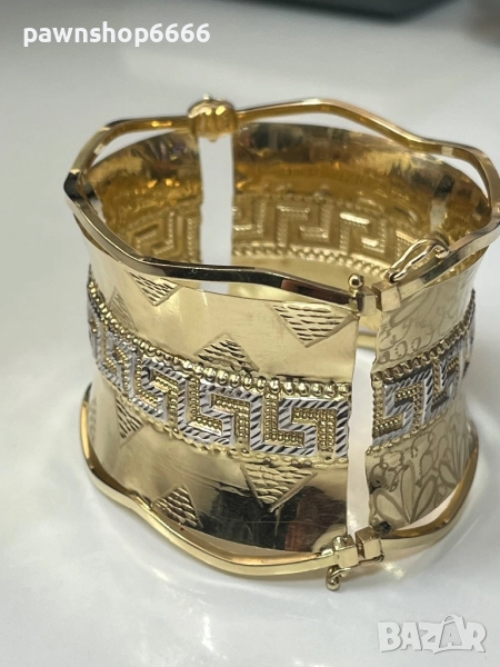 Златна гривна 14 карата , снимка 1