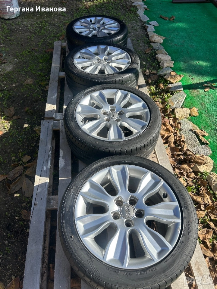 Гуми с джанти Audi, снимка 1