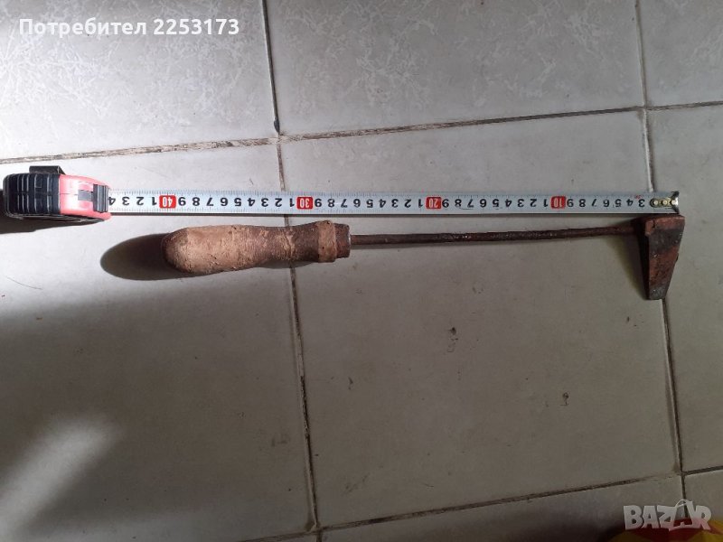 Руски стар меден поялник, снимка 1