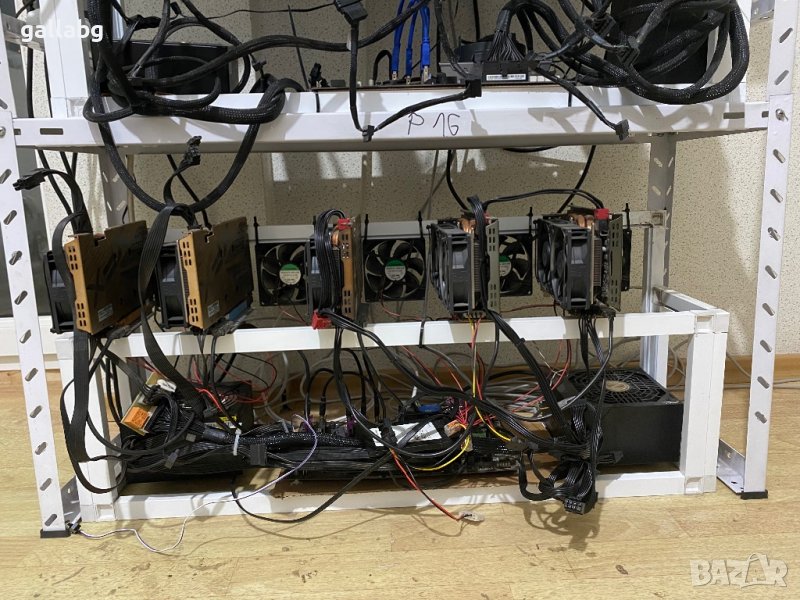 Mining rig/ копачка Rx 480 4 GB, снимка 1