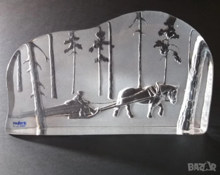 Масивно преспапие, снимка 1