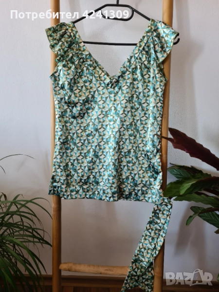 Сатенен дамски топ Pimkie без ръкав, снимка 1