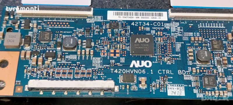 T-Con Board T420HVN06.1 CTRL BD 42T34-C01 for, LG 42LB6200 for 42inc DISPLAY HC420DUN-VAHS2-51XX, снимка 1
