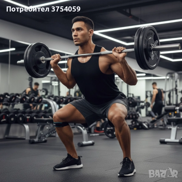 Регулируем подколенен колан Vbosi – подкрепа и защита при спорт и натоварване, снимка 1