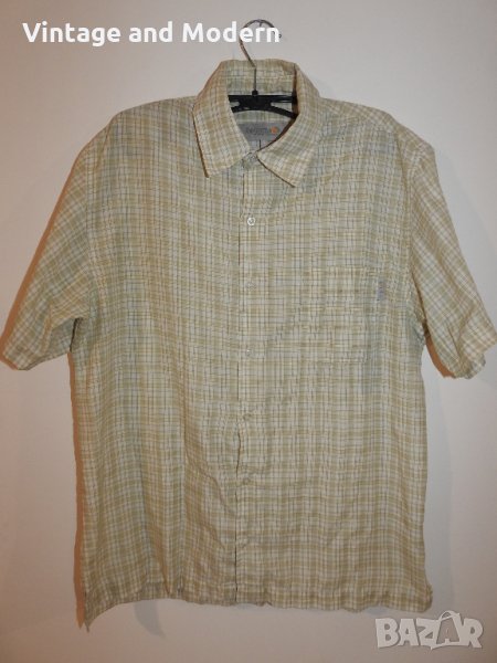 REGATTA Мъжка риза с къс ръкав (L), снимка 1