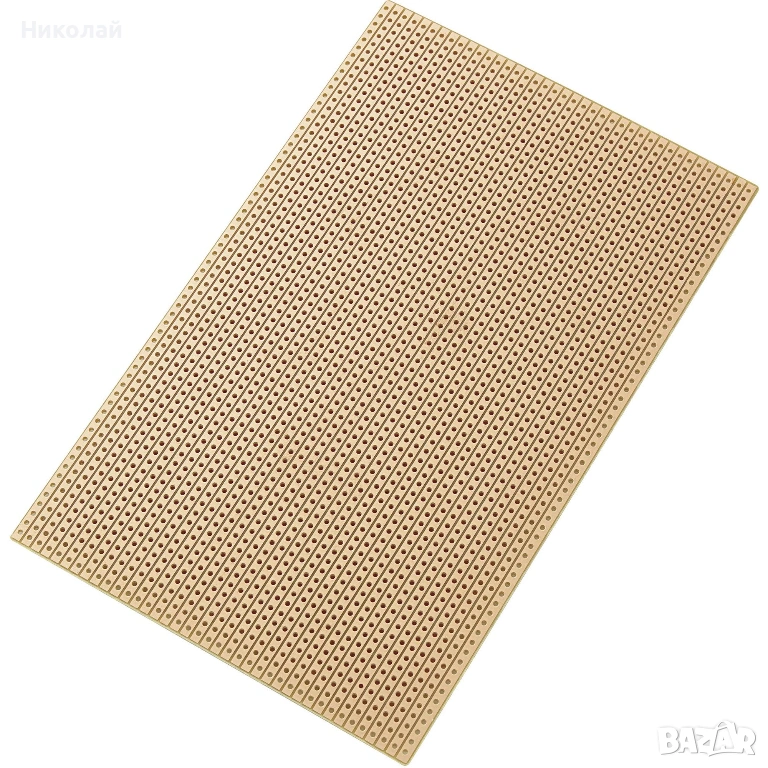 Универсална прототипна платка 100x200mm едностранна гетинакс 710-6, снимка 1