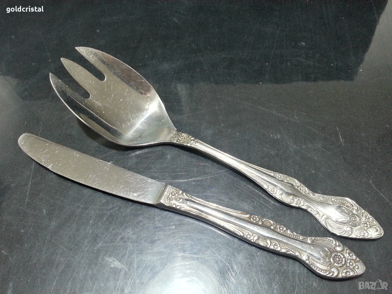 стари руски прибори за сервиране , снимка 1