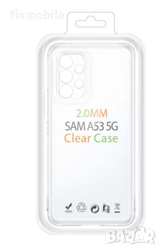 Промо ! Samsung Galaxy A53 5G Прозрачен силиконов гръб/кейс, снимка 1