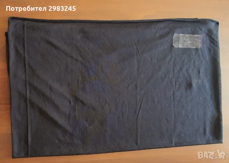 Дамски тънък черен шал-снуд, снимка 1