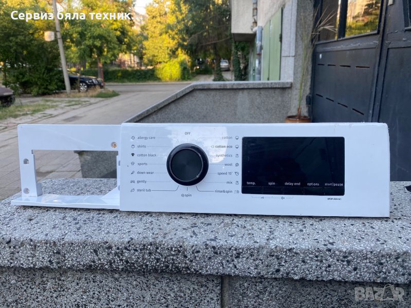 Продавам отлична управляваща платка с предният панел за пералня Gorenje WHE 62S3, снимка 1