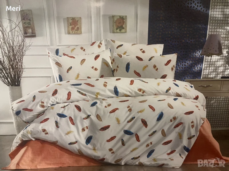 Луксозен спален комплект – Cotton Art Ranforce, снимка 1