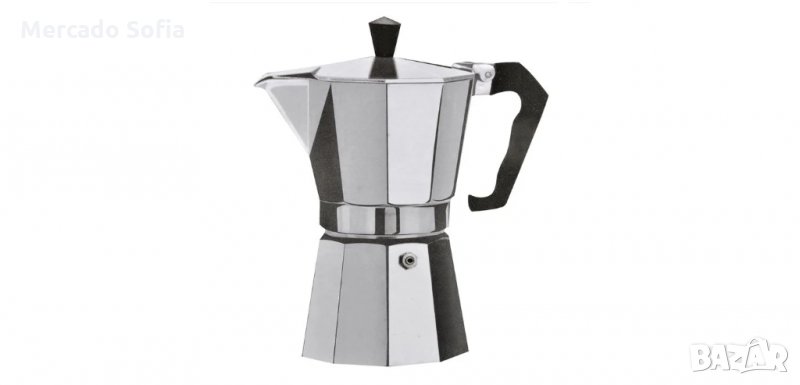 Алуминиева кана за еспресо, 6 чаши, нова, снимка 1