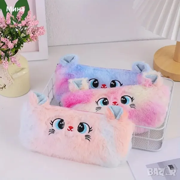 Сладък и забавен несесер с котенце, снимка 1