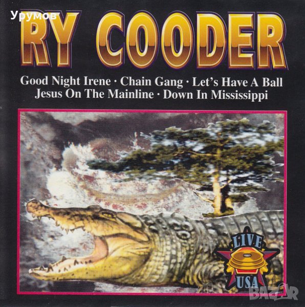 Ry Cooder ‎– Live USA - оригинален диск, снимка 1