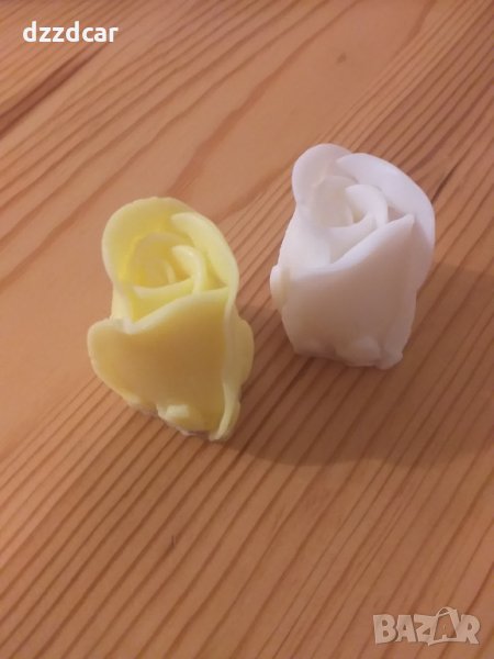 Ароматни ръчно изработени сапуни във формата на роза, снимка 1