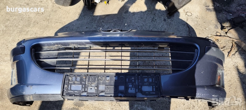 Предна броня с пръскалки Peugeot 407 - 280лв, снимка 1