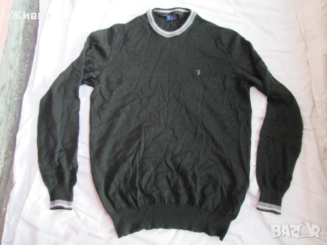 TRUSSARDI JEANS вълнен тънък пуловер размер М., снимка 1