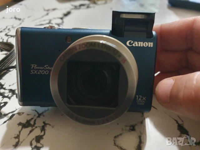 canon powershot sx200 is, снимка 5 - Фотоапарати - 54096750