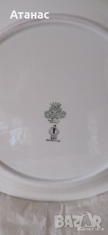Порцеланово плато-голяма чиния , снимка 3 - Чинии - 42472681