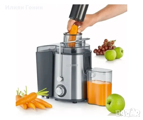 Сокоизстисквачка за плодове и зеленчуци, Severin , снимка 6 - Сокоизстисквачки и цитрус преси - 52243919