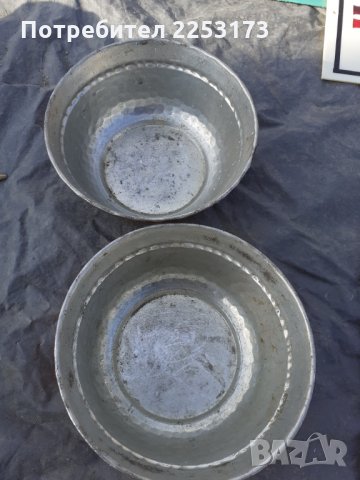 Медни купи(чаши) с калай отвътре